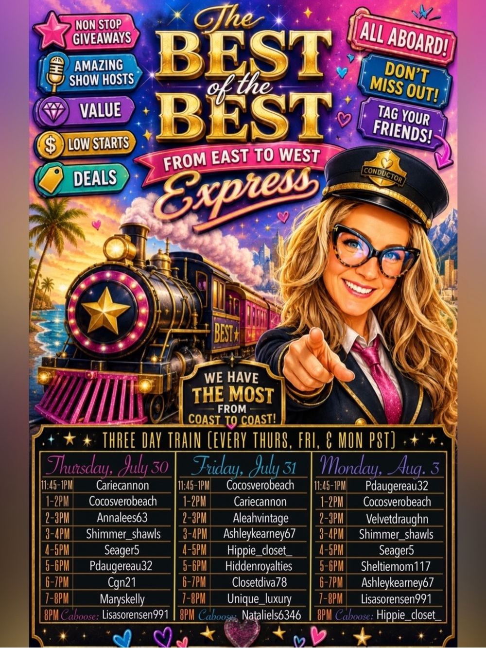 The Best of the Best from East to West Express